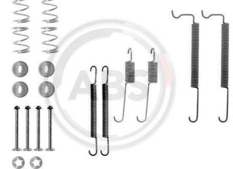 Ремкомплект гальмівних колодок A.B.S. 0744Q