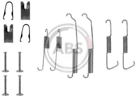 Ремкомплект гальмівних колодок A.B.S. 0773Q