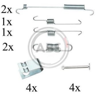 Ремкомплект гальмівних колодок A.B.S. 0846Q