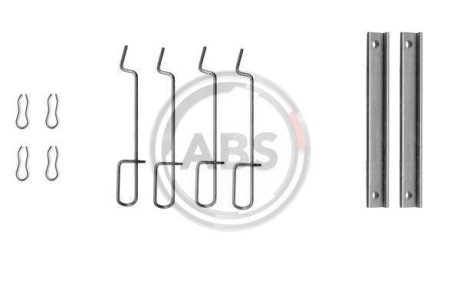 Ремкомплект гальмівних колодок A.B.S. 1151Q