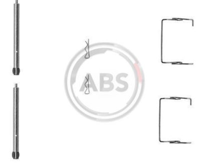 Ремкомплект гальмівних колодок A.B.S. 1267Q
