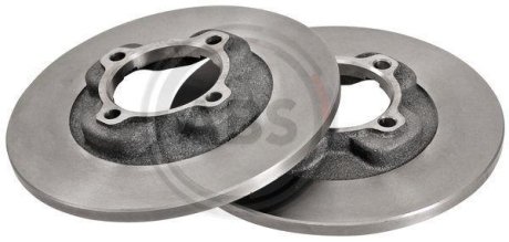 Тормозной диск перед. Mazda 323 II (227 mm * 11mm) A.B.S. 15553