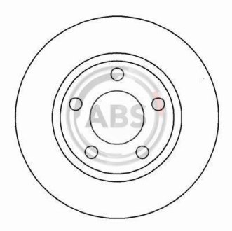 Гальмівні диски A.B.S. 16293