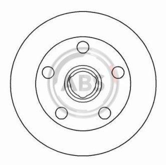 Тормозные диски A.B.S. 16329