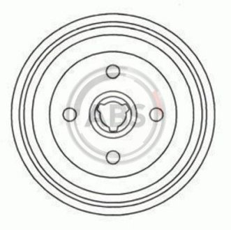 Тормозные барабаны A.B.S. 2328S