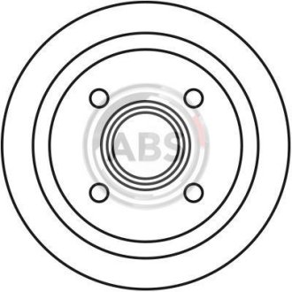 Тормозные барабаны с ABS A.B.S. 2739S