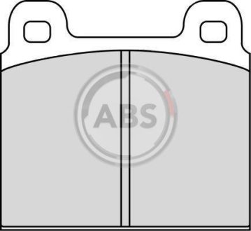 Гальмівні колодки дискові A.B.S. 360251