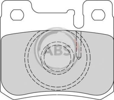 Тормозные колодки дисковые A.B.S. 364982