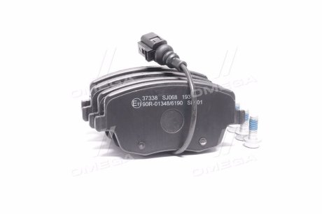 Тормозные колодки пер. VW Polo 01-/Skoda Fabia 03-14 (TRW) (131,4x62,7x18,8) A.B.S. 37338