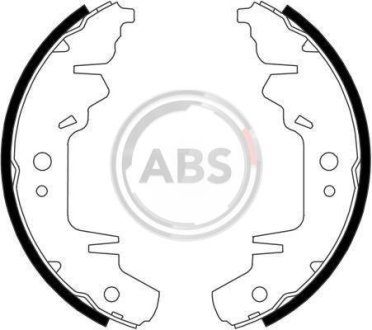 Тормозные колодки барабанные A.B.S. 40714