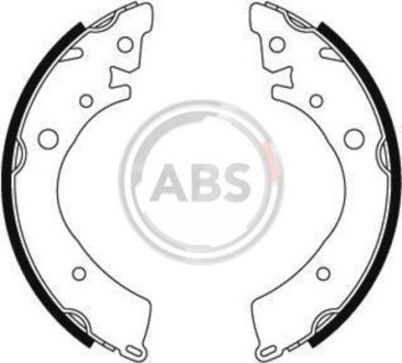 Тормозные колодки барабанные A.B.S. 8589