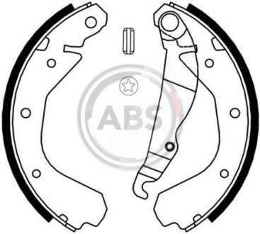 Тормозные колодки барабанные A.B.S. 8808