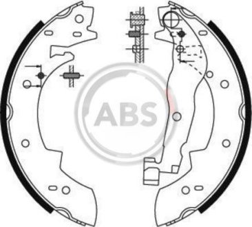 Тормозные колодки барабанные A.B.S. 8915