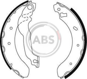 Тормозные колодки барабанные A.B.S. 8920