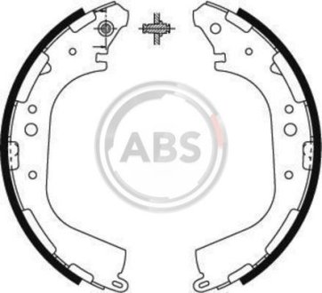 Гальмівні колодки барабанні A.B.S. 8938