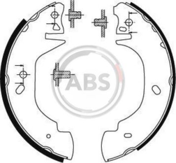 Тормозные колодки барабанные A.B.S. 8940