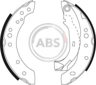 Тормозные колодки зад. Citroen C2/C3 02- (TRW) A.B.S. 9127