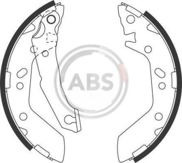 Гальмівні колодки барабанні A.B.S. 9148