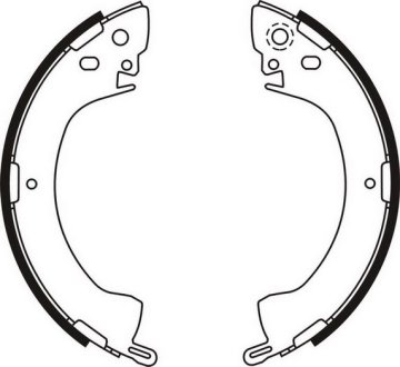 Гальмівні колодки, барабанні ABE C05001ABE