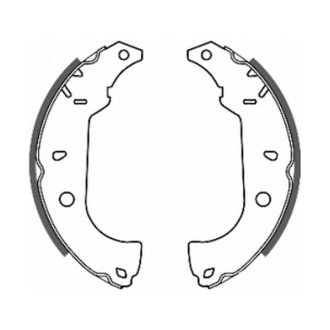 Гальмівні колодки, барабанні ABE C0F004ABE