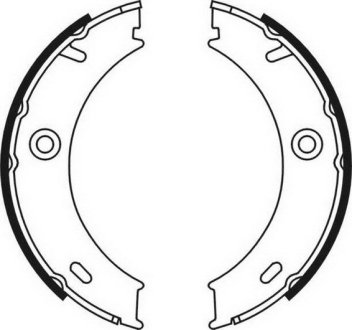 Гальмівні колодки, барабанні ABE CRM003ABE