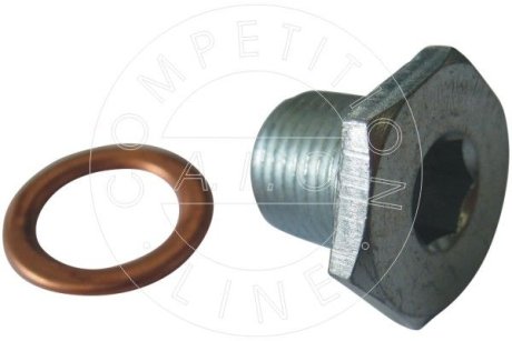 Болт слива масла + шайба Citroen Berlingo/Jumper/Jumpy/Peugeot Boxer/Expert/Partner 96- (M14x1.25) AIC 52880