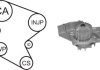 Водяний насос + комплект зубчастого ременя AIRTEX WPK-1580R01 (фото 1)