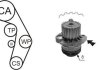 AUDI К-т ГРМ (помпа + ремінь + 2 ролика) A3 (8L1) 1.9 TDI 00-03, A4 B6 (8E2) 1.9 TDI 00-04, A6 C5 (4B2) 1.9 TDI 01-05, SEAT TOLEDO II (1M2) 1.9 TDI 00-04, SKODA OCTAVIA I Combi 1.9 TDI 00-06, VW GOLF IV 1.9 TDI 98-01 AIRTEX WPK-199805 (фото 1)