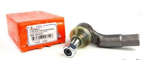 Наконечник тяги рулевой (R) Seat Cordoba/Ibiza/Skoda Fabia/Roomster/VW Polo 01- (M14x1,5) ASMETAL 17VW2011