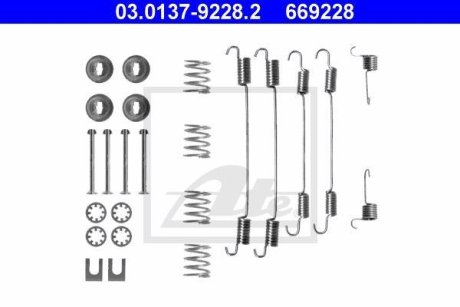 Комплект монтажний колодок ATE 03.0137-9228.2