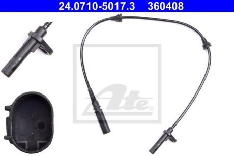 Датчик ABS (передній) BMW X5 (E70)/X6 (F16) 06- ATE 24071050173