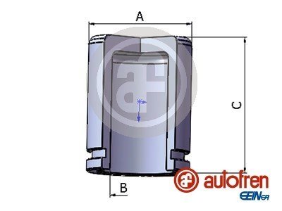 Поршень суппорта Corolla 01-07 33,9*47,65mm AUTOFREN D025550