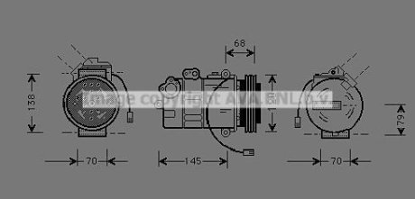 Компресор AVA COOLING AIAK011