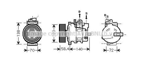 Компресор AVA COOLING AIAK262