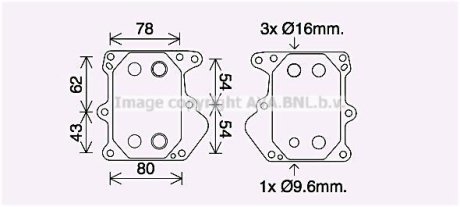 Радіатор масляний AVA AVA COOLING FD3625