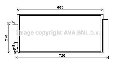 Радіатор кондиціонера AVA AVA COOLING FTA5396D