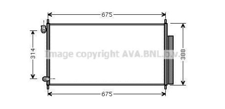 Радіатор кондиціонера AVA AVA COOLING HD5185D