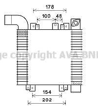 Інтеркулер Hyundai Santa Fe 06- (Ava) AVA COOLING HY4359