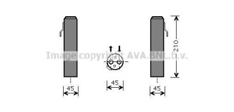 Осушитель кондиционера AVA AVA COOLING HYD218