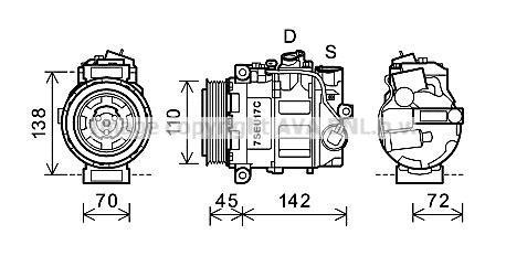 Компресор AVA COOLING MSAK615