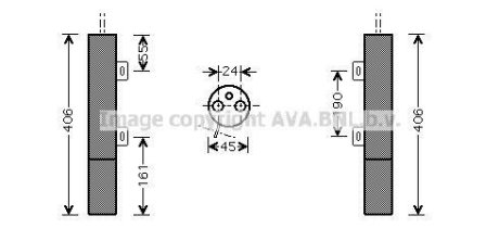 Осушувач кондиціонера AVA COOLING MSD090 (фото 1)