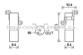 Осушувач кондиціонера AVA AVA COOLING MSD597