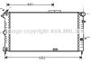 Радіатор охолодження двигуна Opel Omega B 2,5i 2,6i 3,0i 3,2i 99>03 MT/AT AC+ AVA COOLING OLA2193 (фото 2)