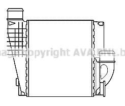 AVA Інтеркулер CITROËN C4 PICASSO (2013) 1.6 THP AVA COOLING PEA4385