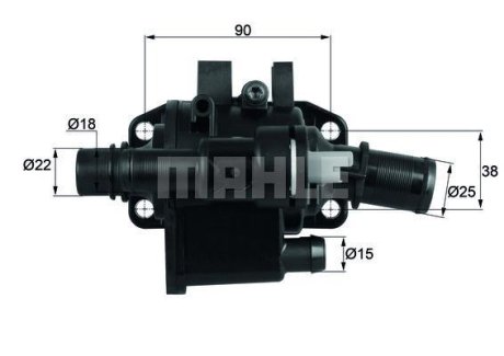 Термостат, охлаждающая жидкость BEHR TH4283