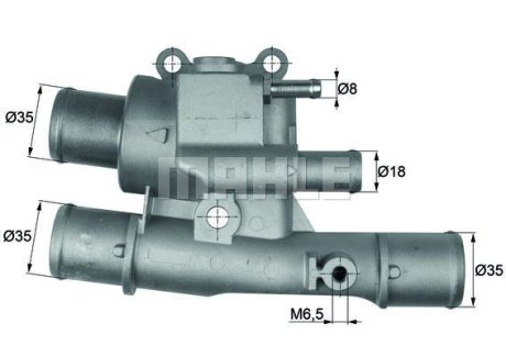 Термостат, охлаждающая жидкость BEHR TI12388