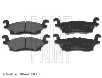 HUMMER гальмівні колодки задн.H3 BLUE PRINT ADA104222