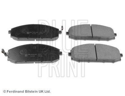 Комплект гальмівних колодок з 4 шт. дисків BLUE PRINT ADN14287