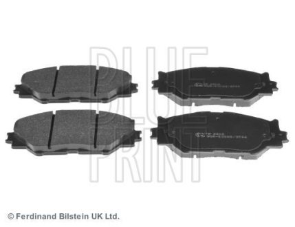 Комплект гальмівних колодок з 4 шт. дисків BLUE PRINT ADT342163