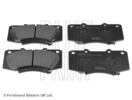 Комплект гальмівних колодок з 4 шт. дисків BLUE PRINT ADT342191